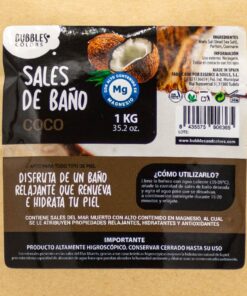 Alternative view of Sales de Baño ricas en Magnesio – Aroma COCO