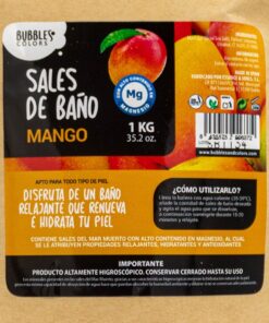 Alternative view of Sales de Baño ricas en Magnesio – Aroma MANGO