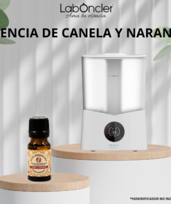 Ambientador - Esencias Humidificador - Aceite Esencia Canela y Naranja Concentrada