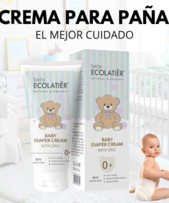 ECOLATIER Crema para el Pañal del Bebé con Zinc