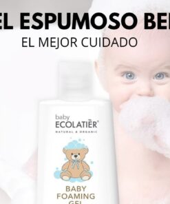 ECOLATIER Gel Espumoso Bebé 3+
