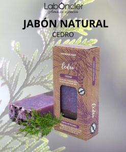 JABÓN Natural de Cedro