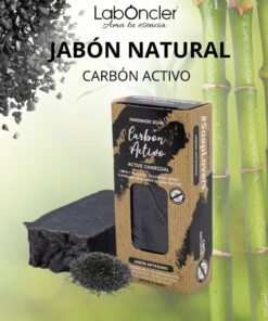 JABÓN Natural de Carbón Activo