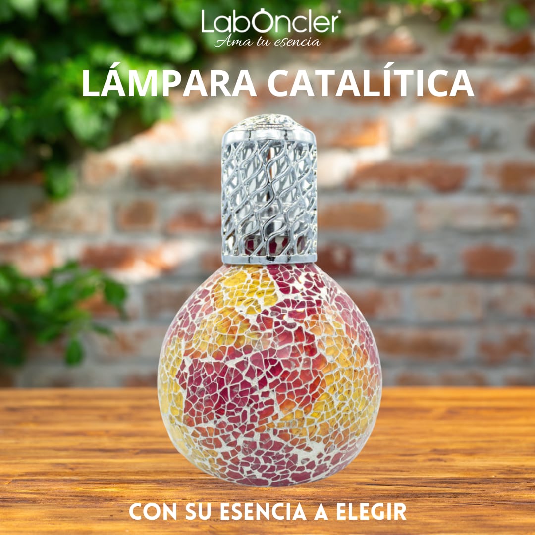 Lámpara Catalítica BICOLOR 200ml + Esencia 200ml