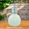 Lámpara Catalítica BLANCA 200ml + Esencia 200ml