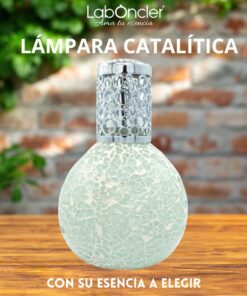 Lámpara Catalítica BLANCA 200ml + Esencia 200ml