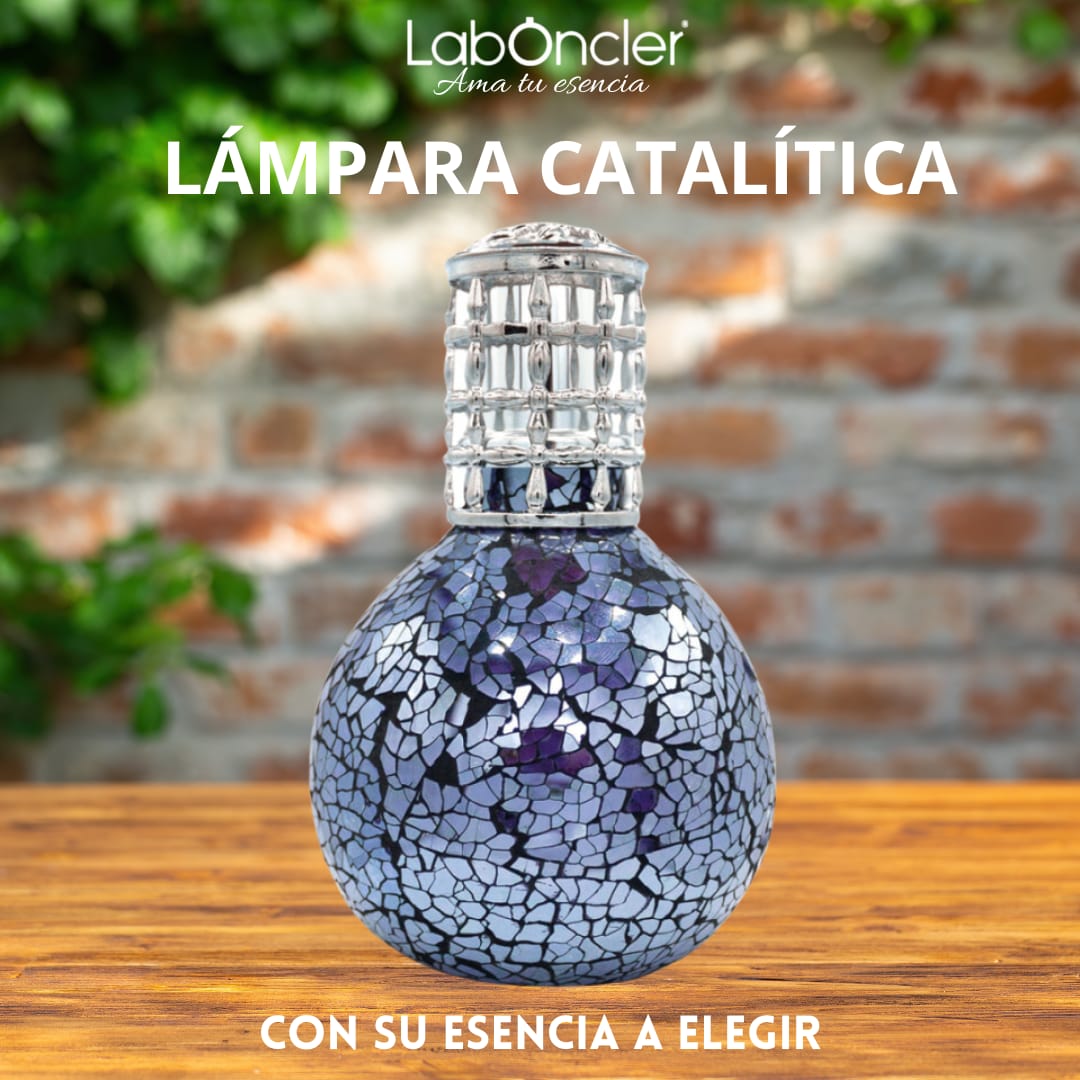 Lámpara Catalítica LILA 200ml + Esencia 200ml
