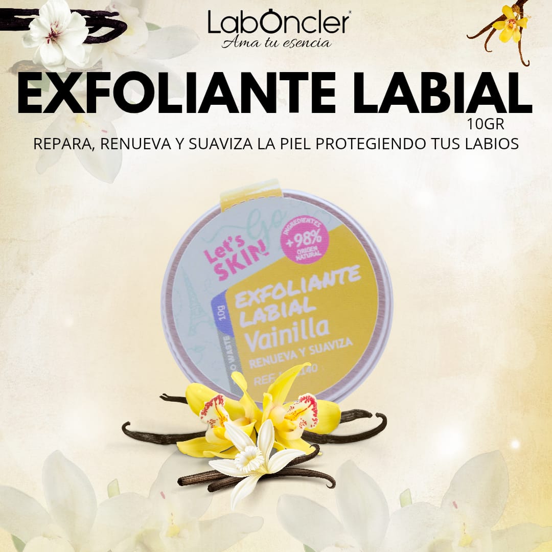 LET`S SKIN - TARRINA EXFOLIANTE VAINILLA