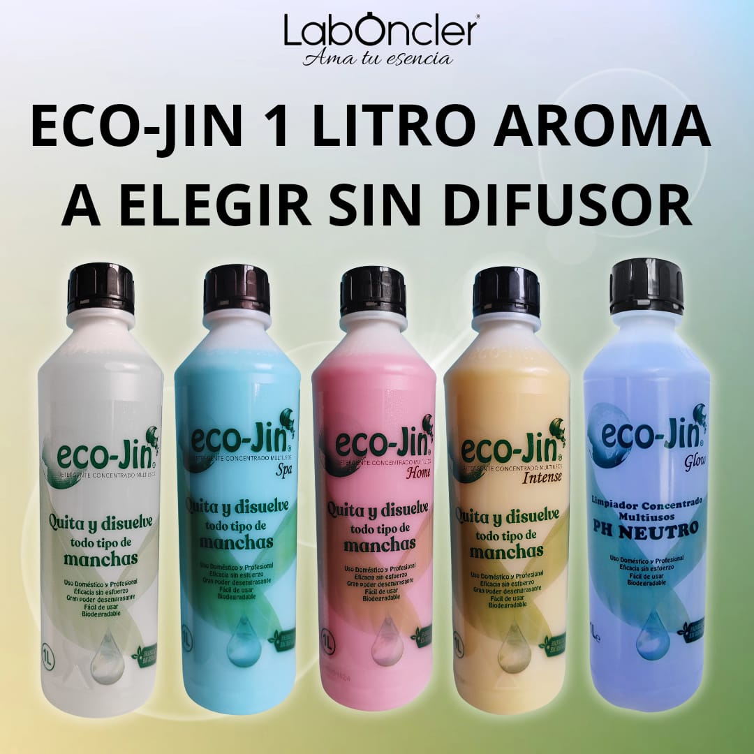 Eco-Jin - Eco-Jin 1 Litros Aroma a elegir SIN DIFUSOR