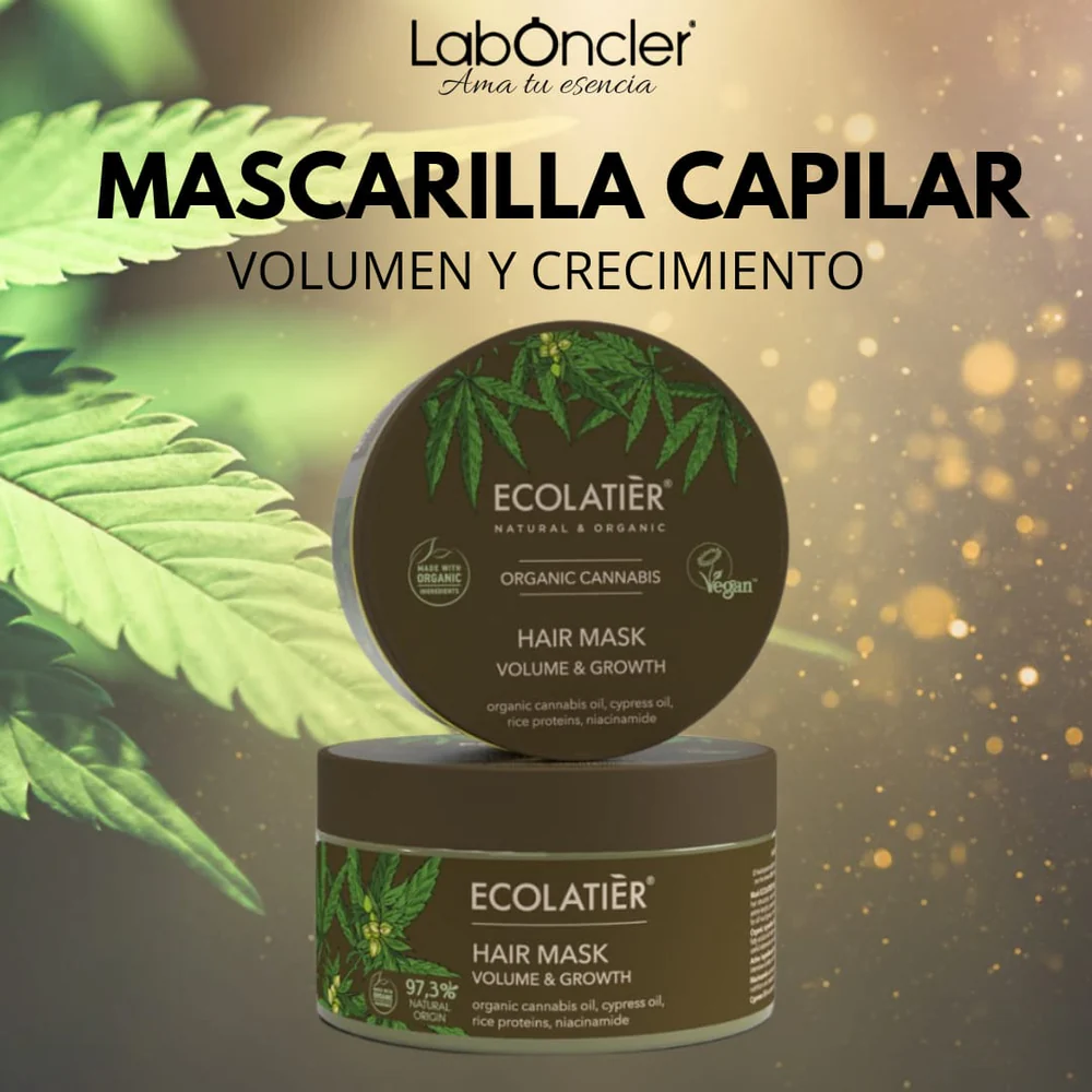 ECOLATIER Exfoliante Corporal Anticelulítico Lifting y Firmeza Cannabis Ecológico