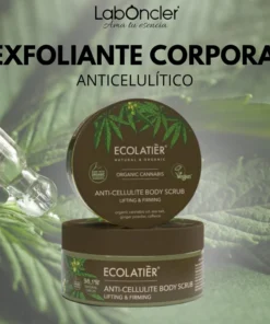 ECOLATIER - Exfoliante Corporal Anticelulítico Lifting y Firmeza Cannabis Ecológico