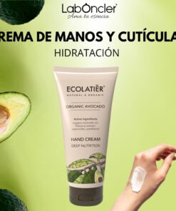 ECOLATIER - Crema de Manos Nutrición Profunda Aguacate Ecológico