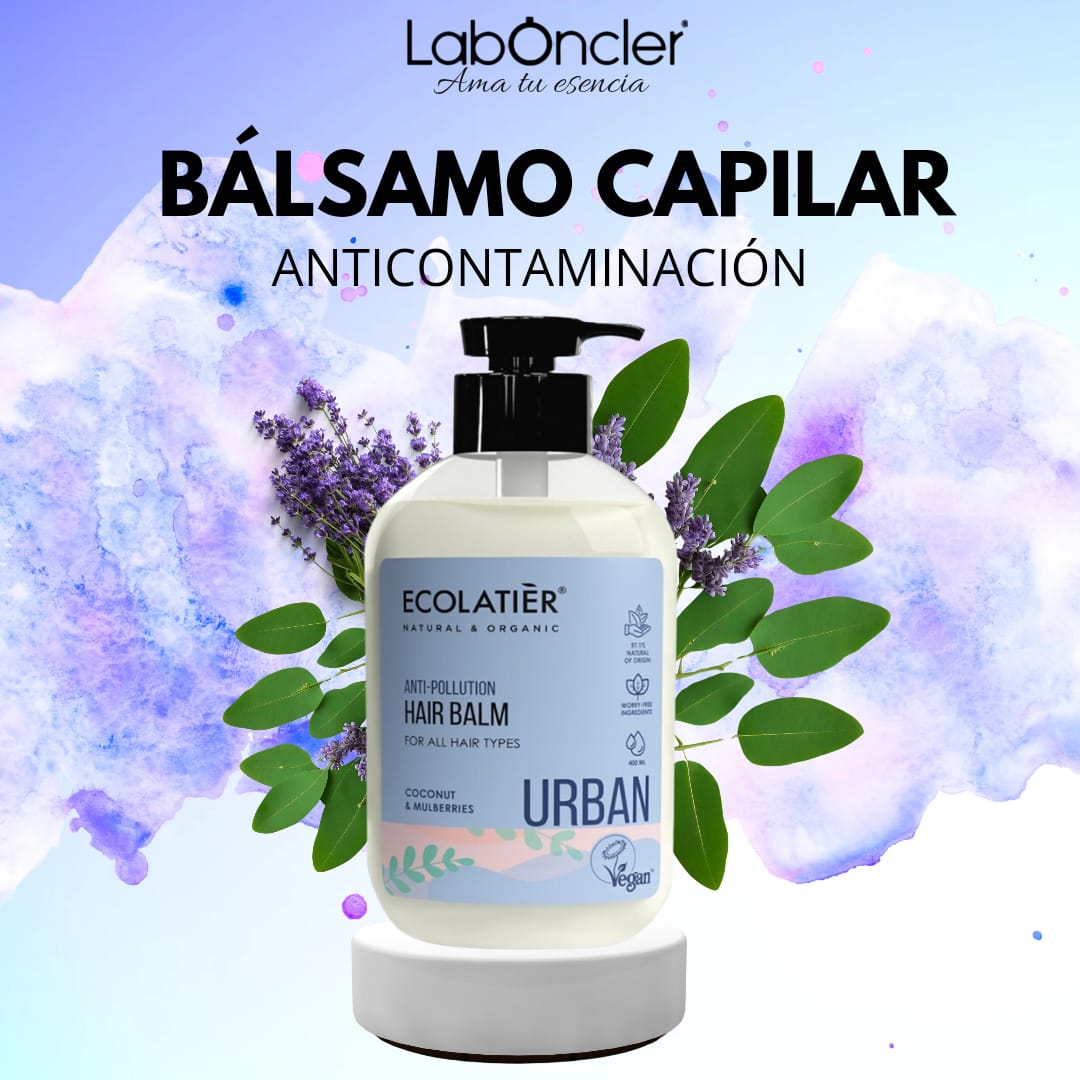 ECOLATIER - Bálsamo anticontaminación para todo tipo de cabello