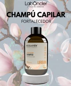 ECOLATIER - Champú Fortalecedor Cabello Frágil, Karité y Magnolia