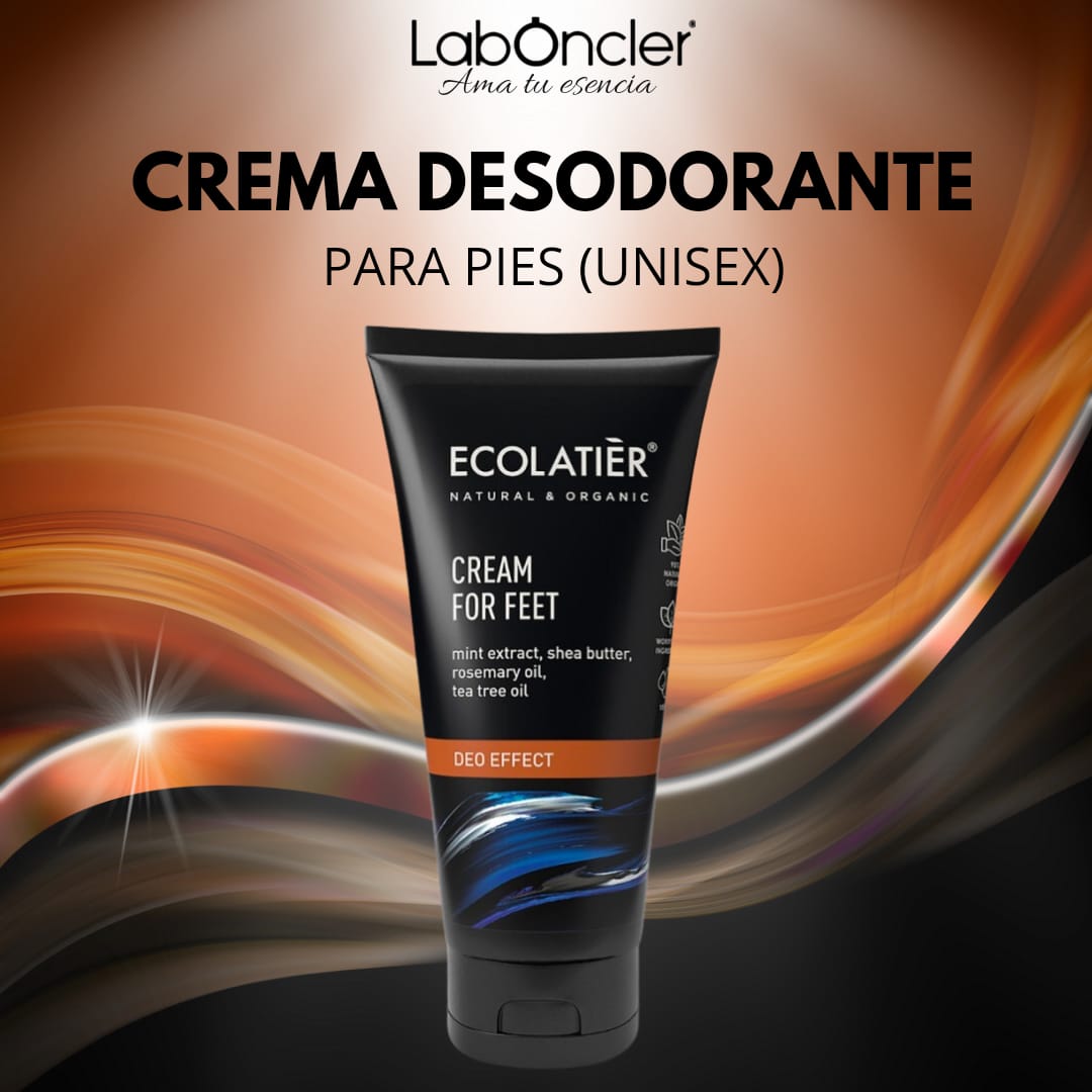ECOLATIER - Crema desodorante para pies