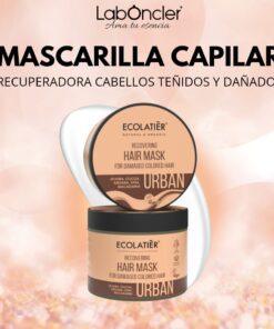 ECOLATIER - Mascarilla Capilar Recuperadora para Cabellos Teñidos