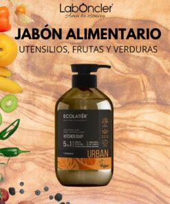 ECOLATIER - Jabón Líquido de Cocina Clementina