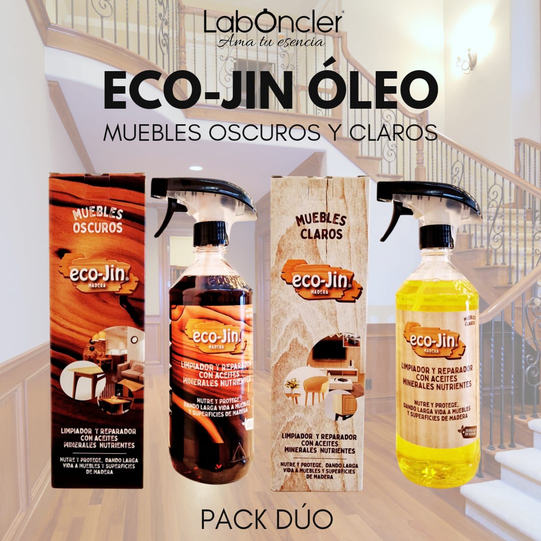 Eco-Jin - PACK DOBLE ECO-JIN OLEO COMBINABLE 750ML X2