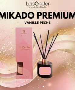 Laboncler - Ambientador PREMIUM MIKADO VANILLE PECHE 200ML