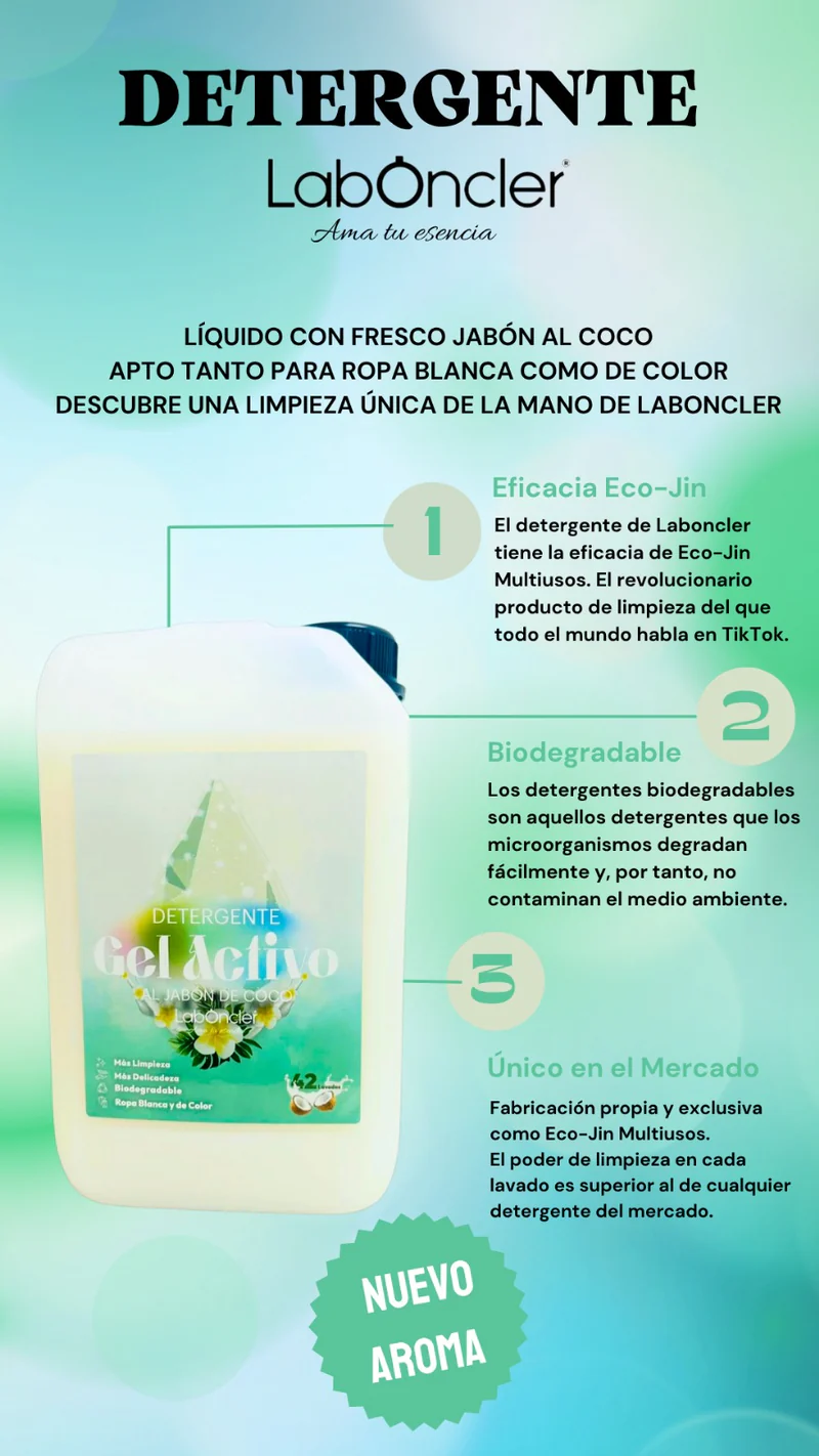 ECO-PACK eco-Jin + DETERGENTE + SUAVIZANTE - Imagen 6