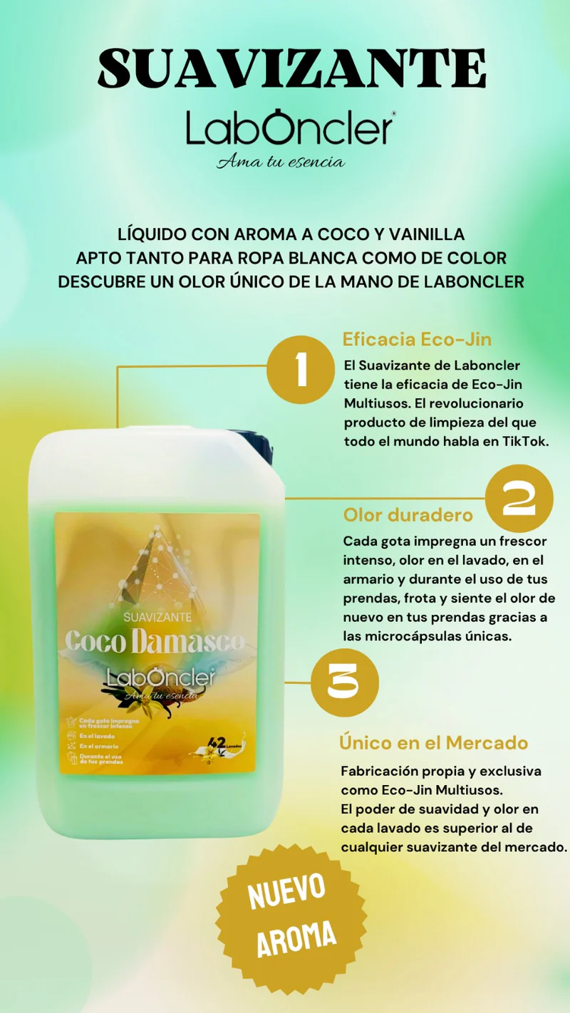 ECO-PACK eco-Jin + DETERGENTE + SUAVIZANTE - Imagen 7
