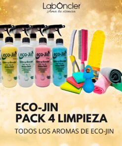 Eco-Jin - ECO-JIN Pack 4 Limpieza