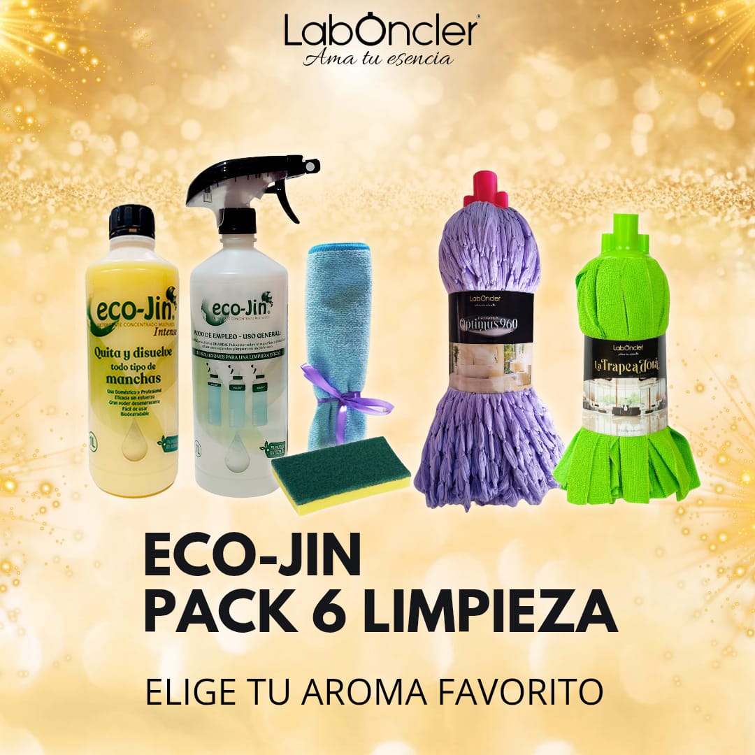 Eco-Jin - PACK 6 Limpieza ECOJIN 1L
